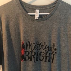 "Merry and Bright" Christmas T-Shirt